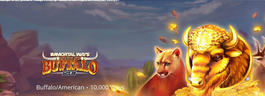 Buffalo temalı slotlarla Türkiye’nin en iyi casinolarında büyük bonuslar sizi bekliyor! Thumbnail
