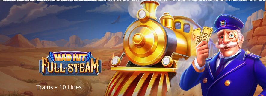 Tren Temalı Slotlarla BahisBu, Vayabi ve Baywin’de Kazancınızı Katlayın! Thumbnail